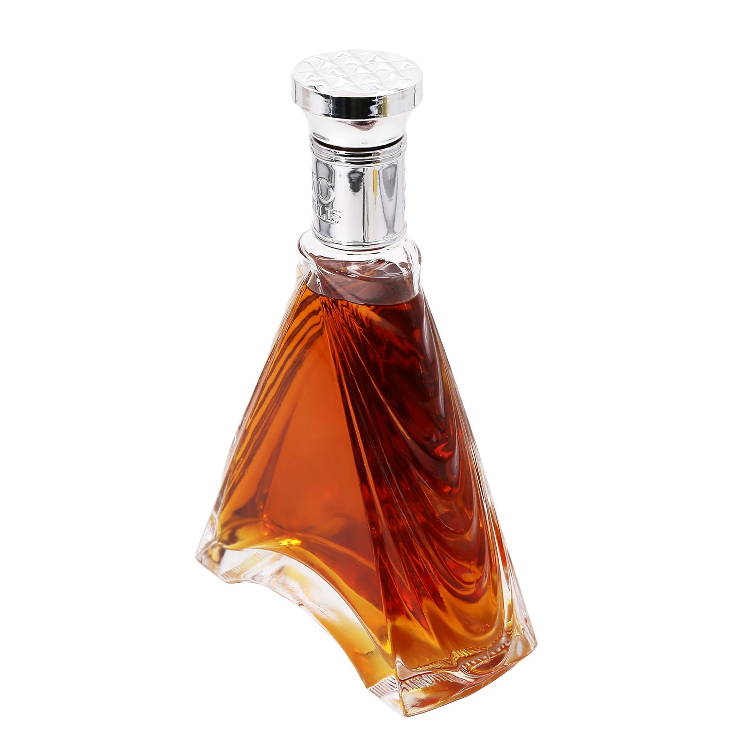 hot sale glass packing manufacture unique design tree shape clear 500ml spray Glass bottle