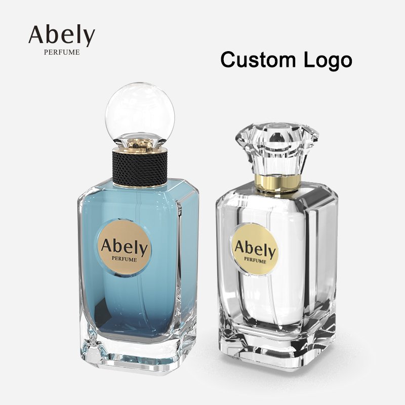 Abely Wholesale Design Unique Empty 100ml Fragrance Spray Bottles Luxury Glass Perfume Bottles