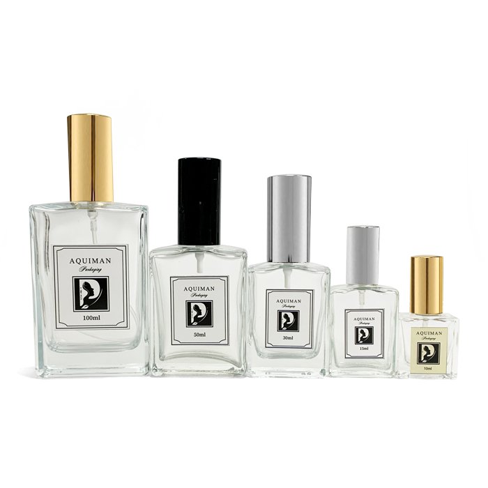 luxury empty perfume bottle 50ml and box custom logo