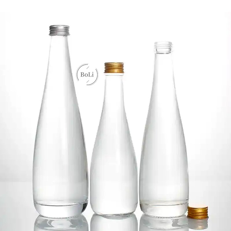330ml 500ml 750ml Soda Beverage Sparkling Drinking still mineral water glass bottle glass water bottle
