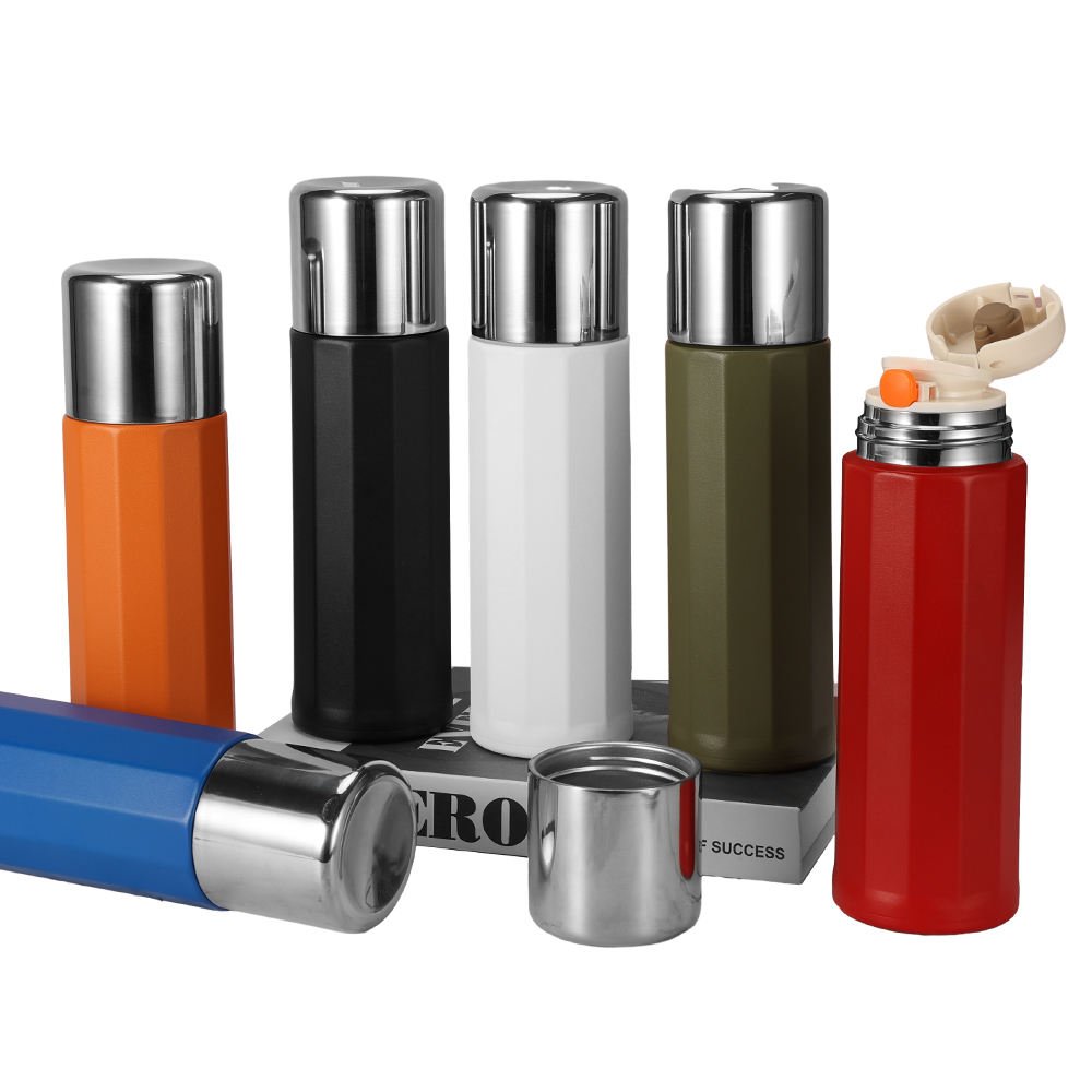 2024 Wholesale New Bullet Shape Double Wall Insulated 316 Thermos Travel Vacuum Electric Bottle Brush Cleaner