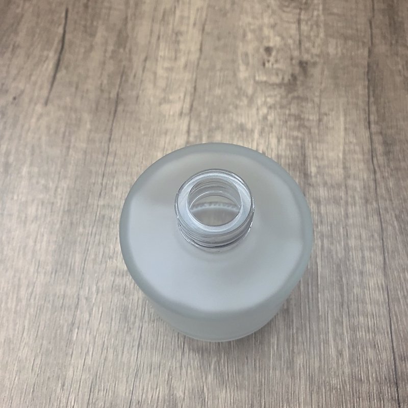 120ml 4oz Clear Frosted Matte Glass Bottle Luxury Perfume Bottles Diffuser Glass Bottles