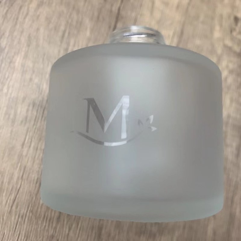 120ml 4oz Clear Frosted Matte Glass Bottle Luxury Perfume Bottles Diffuser Glass Bottles