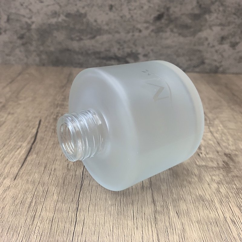 120ml 4oz Clear Frosted Matte Glass Bottle Luxury Perfume Bottles Diffuser Glass Bottles