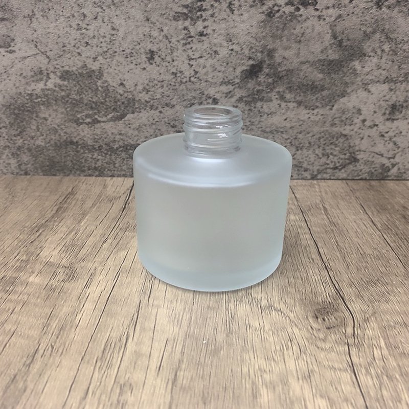 120ml 4oz Clear Frosted Matte Glass Bottle Luxury Perfume Bottles Diffuser Glass Bottles
