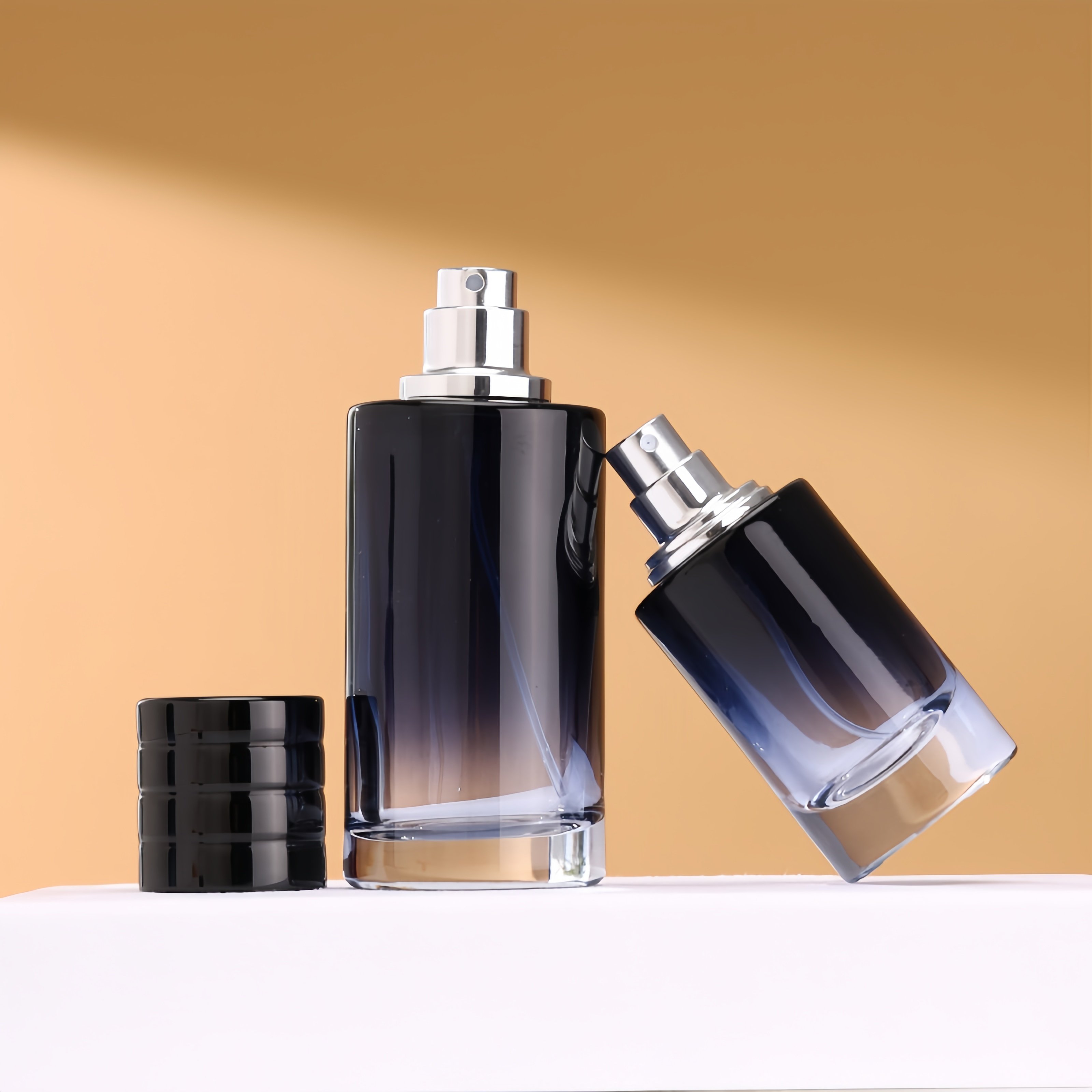100ml 3oz Promotional brand perfume Eau de Parfum men perfume Long Time Leaving Fragrance glass bottle custom logo box packaging