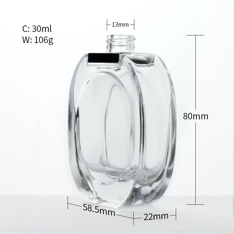 Wholesale New 30ml Refillable Luxury Perfume Spay Glass Bottle for Perfume Cologne
