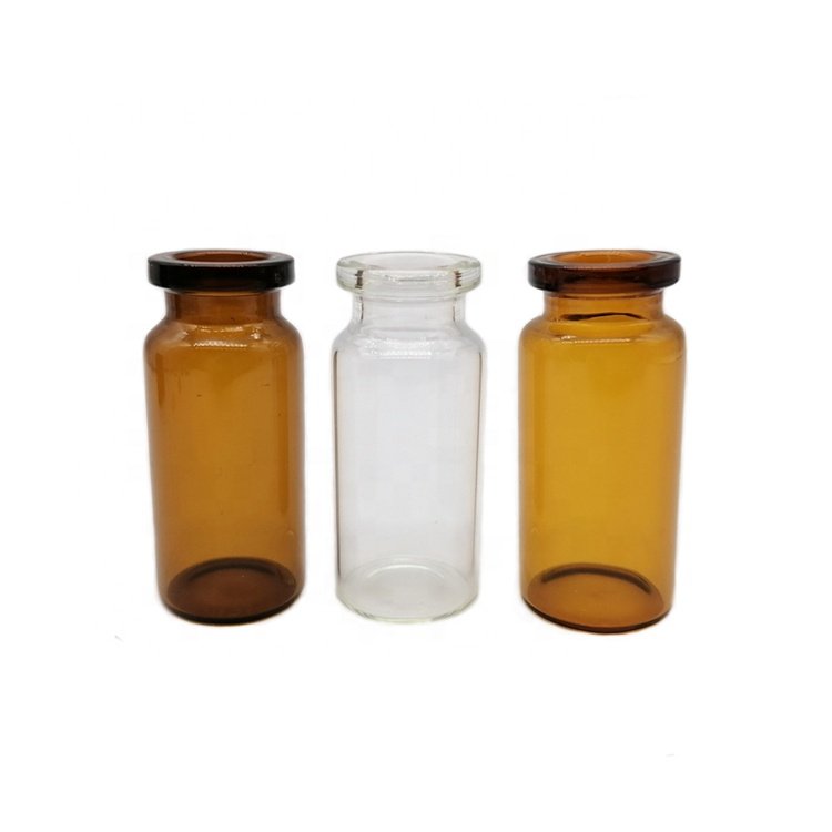 High quality Clear Amber Pharmaceutical Tubular Glass Vials Bottles 3ml 6ml 10ml 15ml 30ml