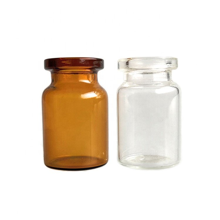 High quality Clear Amber Pharmaceutical Tubular Glass Vials Bottles 3ml 6ml 10ml 15ml 30ml