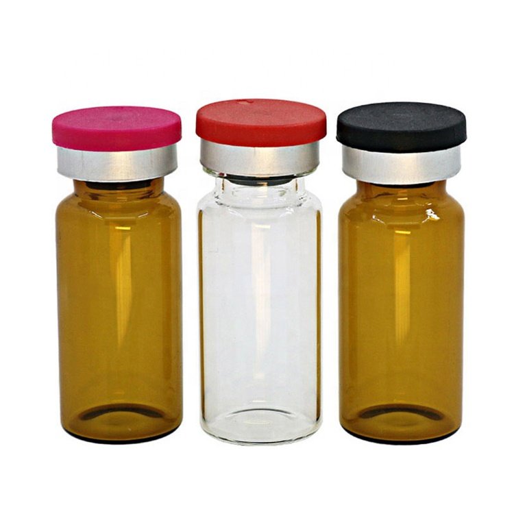 High quality Clear Amber Pharmaceutical Tubular Glass Vials Bottles 3ml 6ml 10ml 15ml 30ml