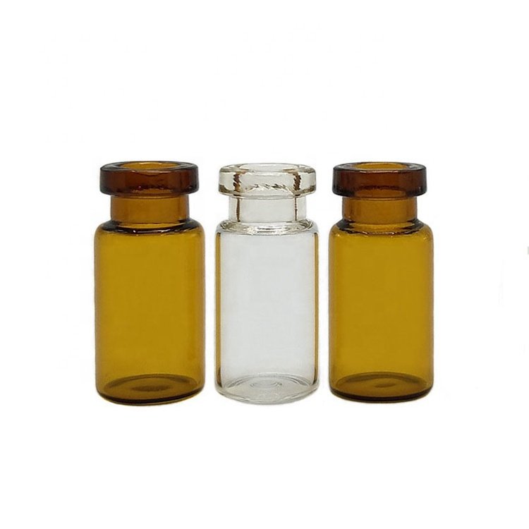 High quality Clear Amber Pharmaceutical Tubular Glass Vials Bottles 3ml 6ml 10ml 15ml 30ml