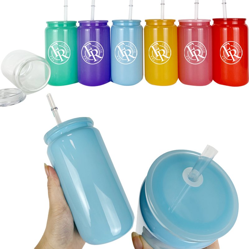 500ml Water Bottle with Clear Handle Eco-Friendly Glass Stainless Steel Lightweight Durable for Easy Carrying Perfect Gift