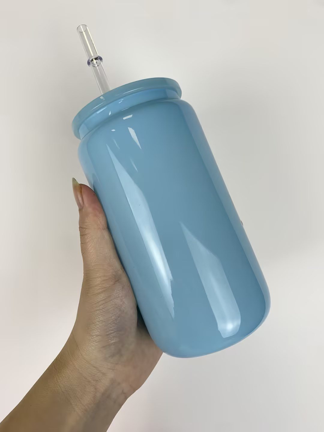 500ml Water Bottle with Clear Handle Eco-Friendly Glass Stainless Steel Lightweight Durable for Easy Carrying Perfect Gift