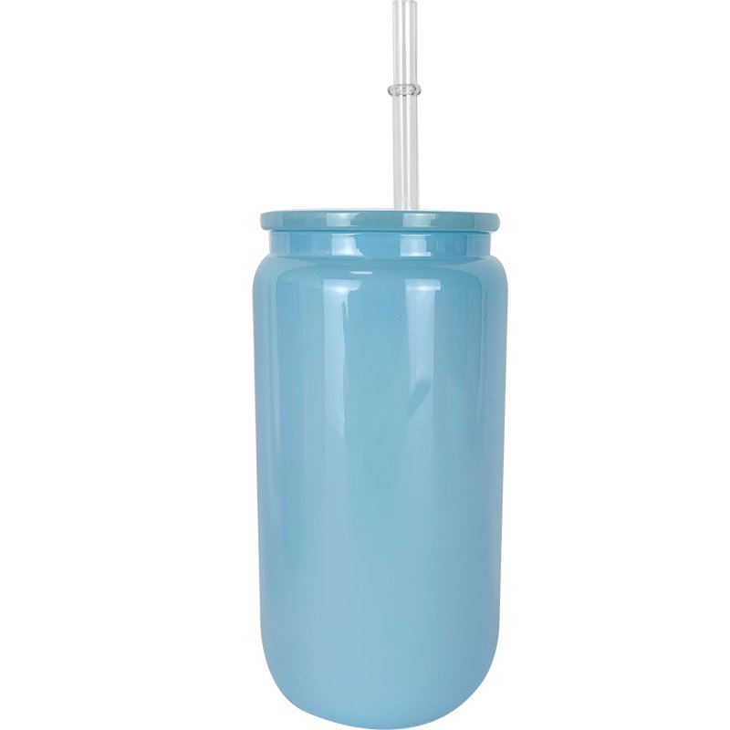 500ml Water Bottle with Clear Handle Eco-Friendly Glass Stainless Steel Lightweight Durable for Easy Carrying Perfect Gift