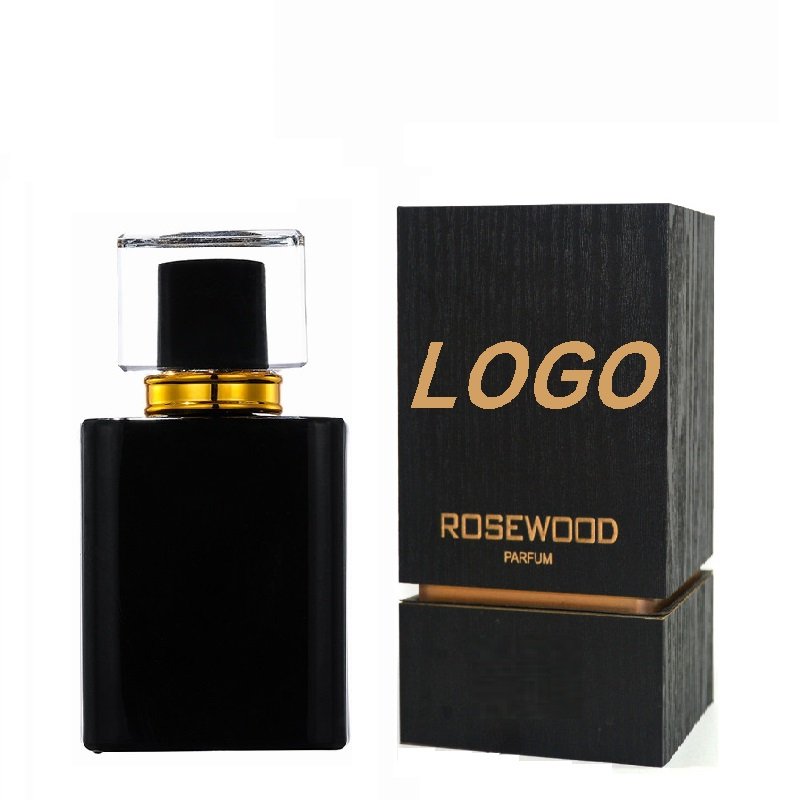 2020 best sale new design black 50ml perfume glass bottle