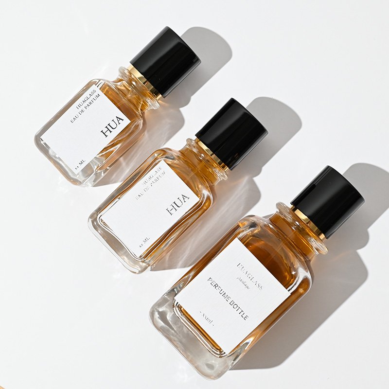 New Design Custom Crystal Atomizer Spray Perfume Bottle 30ml 50ml 100ml Empty Perfume Rectangular Glass Bottles