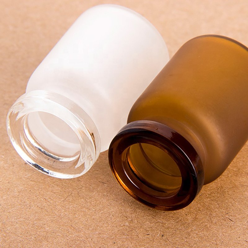 Empty Freeze-dried Powder Glass Bottle 5ml 10ml Clear Glass Ampoule Bottles Serum Vials with Dispenser Tip Caps