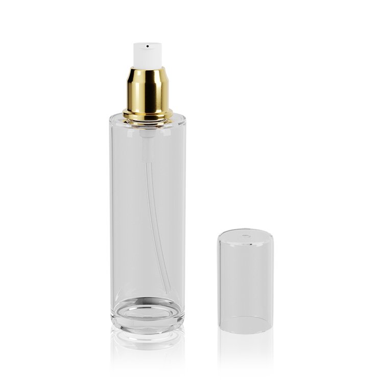 Hand Washing Glass Bottles Pump Body Wash Liquid Foam Soap Dispenser Bottle 40ML