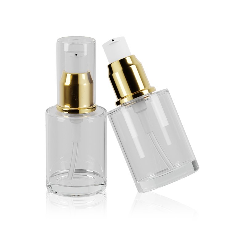 Hand Washing Glass Bottles Pump Body Wash Liquid Foam Soap Dispenser Bottle 40ML
