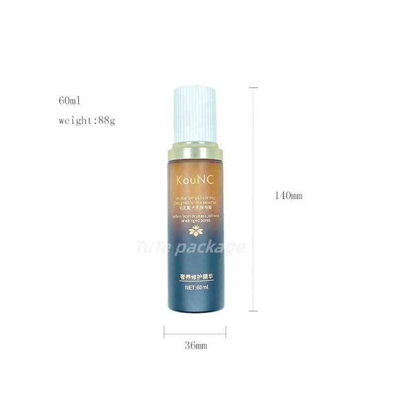 empty cosmetic set skincare glass bottle for cosmetics liquid packaging set packaging 30g 50g 40ml 100ml 120ml