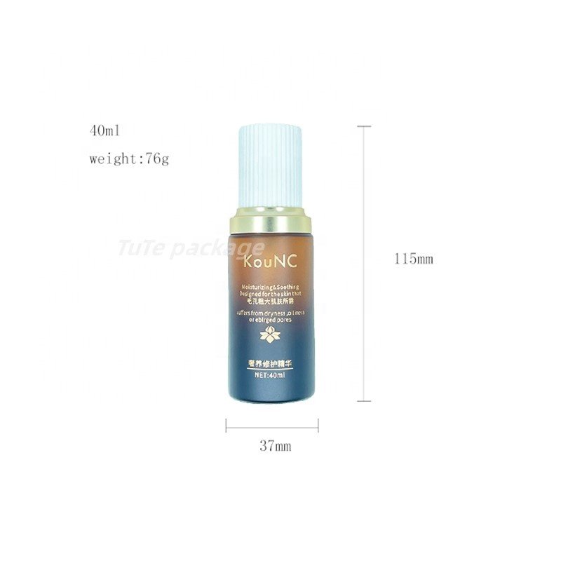 empty cosmetic set skincare glass bottle for cosmetics liquid packaging set packaging 30g 50g 40ml 100ml 120ml