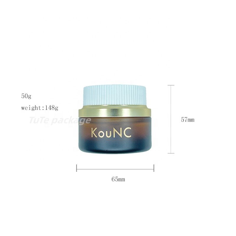 empty cosmetic set skincare glass bottle for cosmetics liquid packaging set packaging 30g 50g 40ml 100ml 120ml