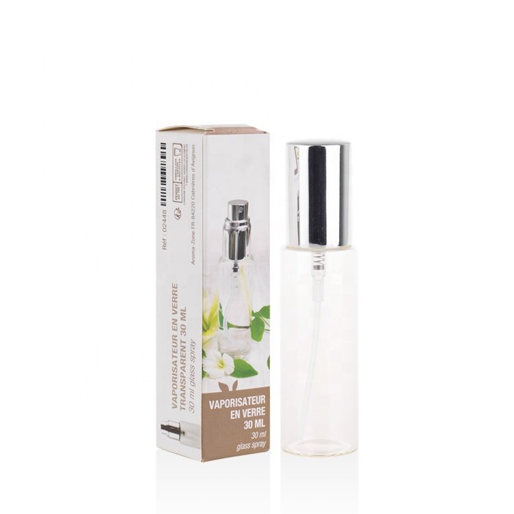 5ml 10ml 20ml 30ml Colorful Perfume Oil Roll On Pump Glass Bottle with Roller Ball Skin Care Cosmetic Packaging with Box