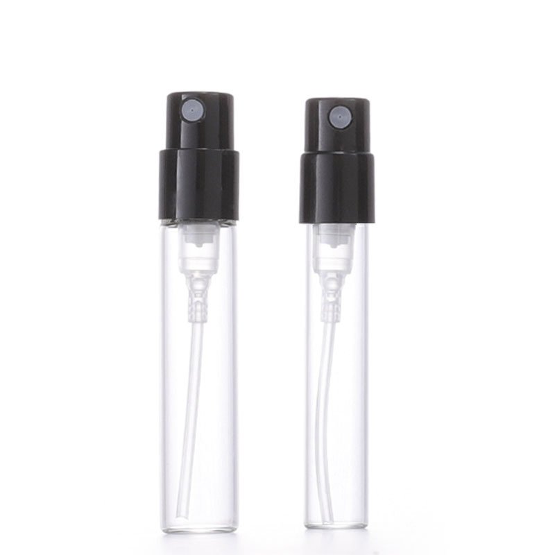 Small Atomizer spray glass bottles glass sample perfume bottle vial 1.5ml 1.8ml 2ml 2.5ml