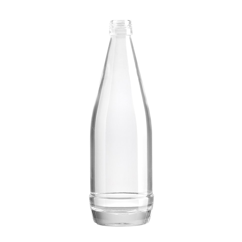 Custom design 375ml 500ml 750ml alcohol vodka gin tequila wine liquor spirits water Juice Beverage glass bottles with screw cap