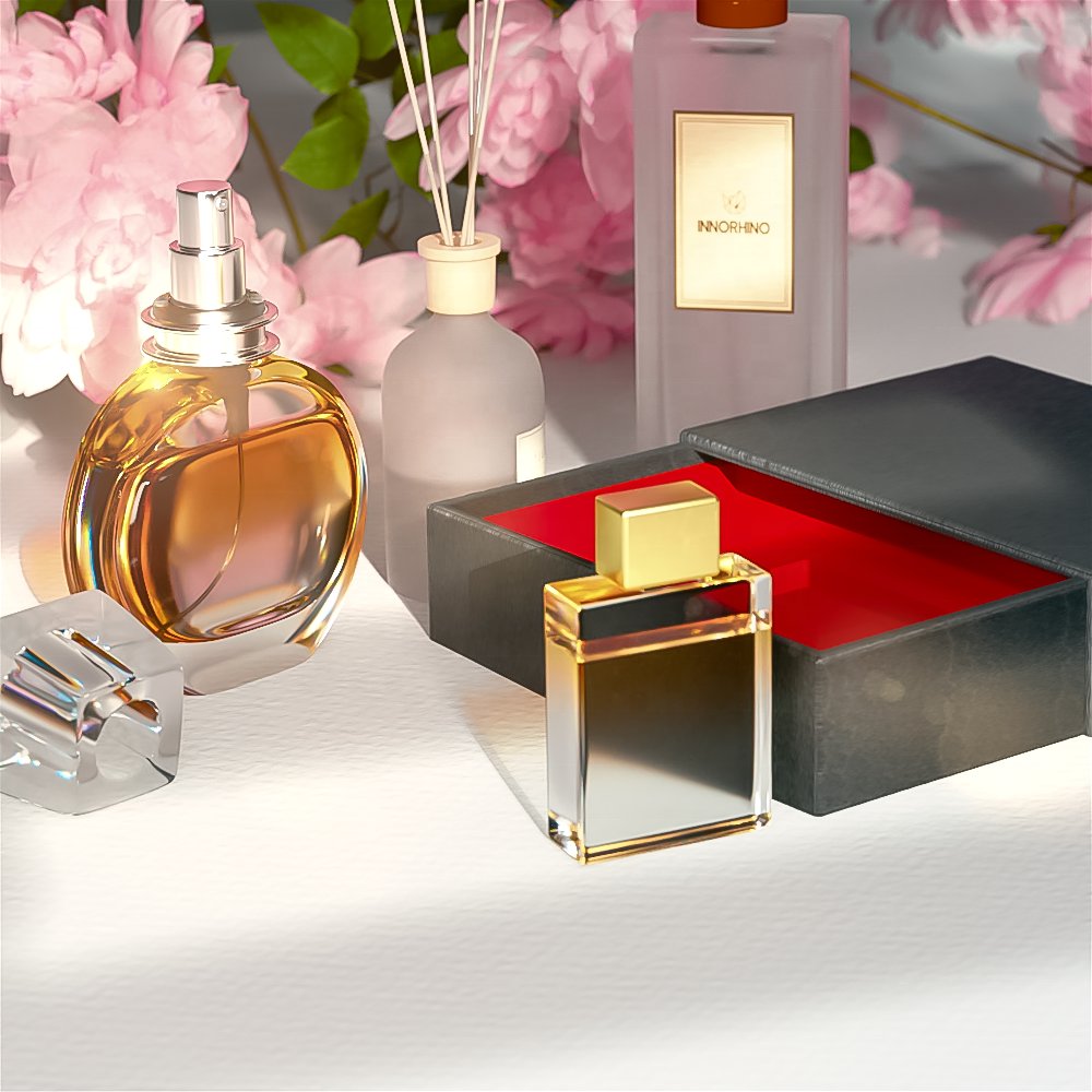 Perfume Luxury 150Ml 500 Ml Glass Bottle INNORHINO