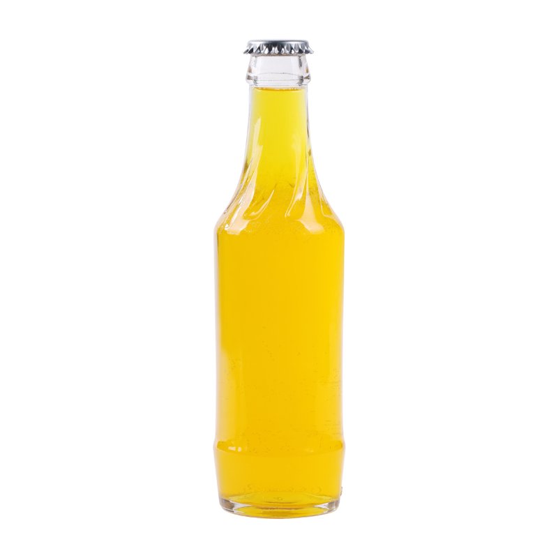 wholesale 100ml 200ml 250ml 500ml milk beverage juice glass bottle with plastic cap