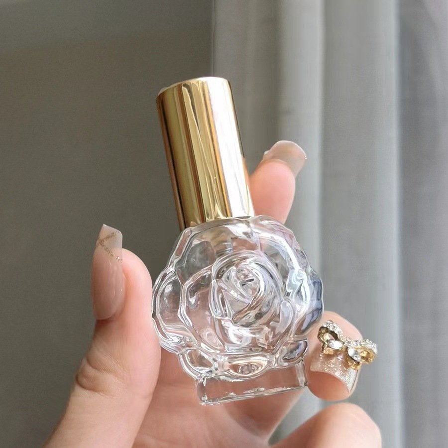 Rose spray perfume spray bottle perfume subpackage portable glass bottle