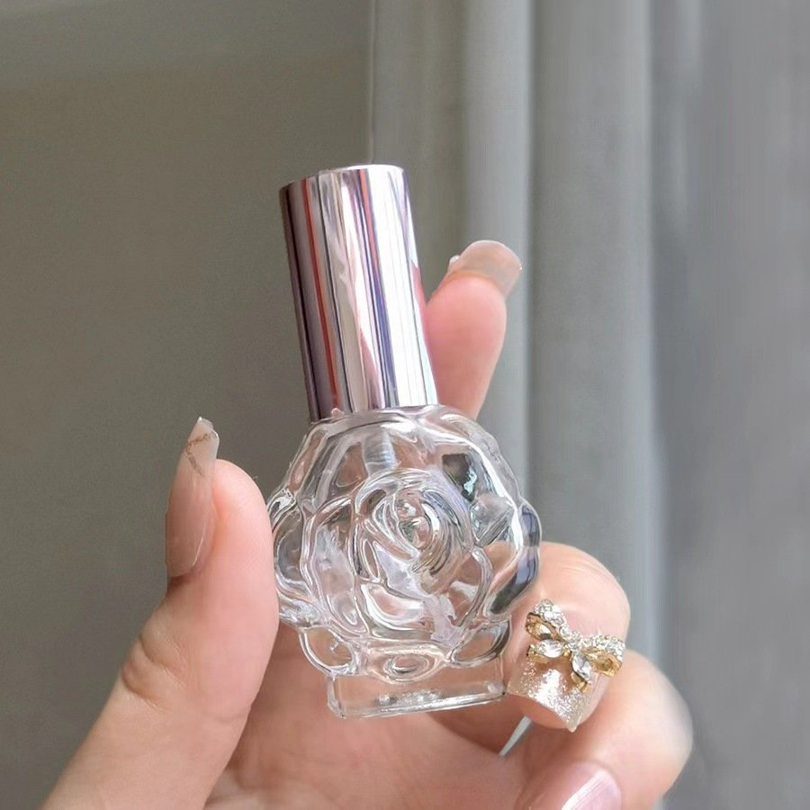 Rose spray perfume spray bottle perfume subpackage portable glass bottle
