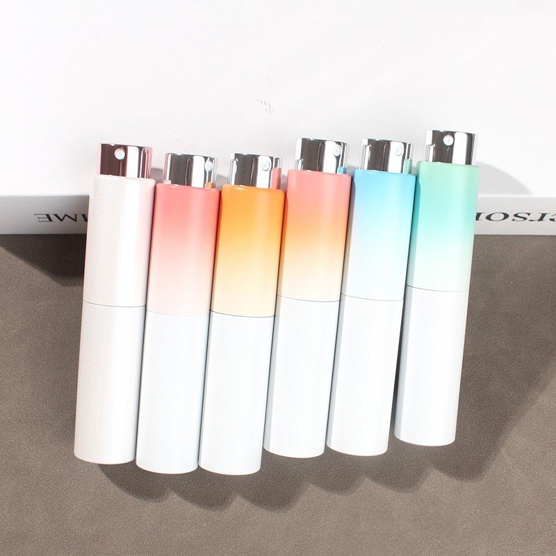 Portable 10ml Empty Luxury Spray Bottle Travel Mini Container Twist Up Perfume Refillable Atomizer