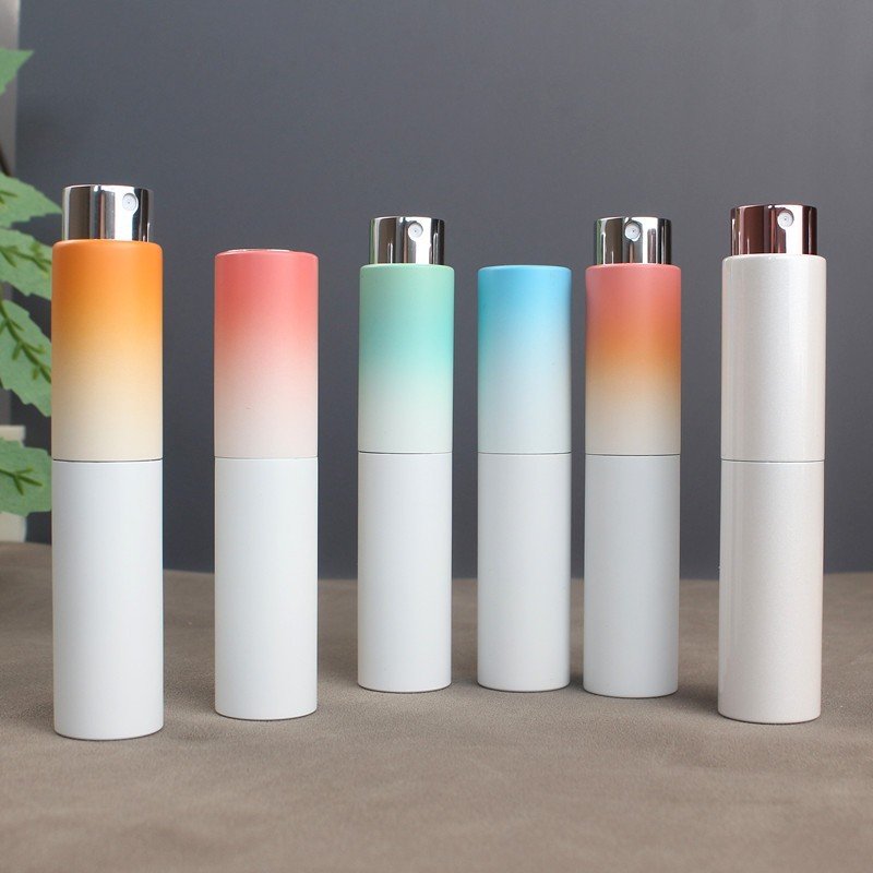 Portable 10ml Empty Luxury Spray Bottle Travel Mini Container Twist Up Perfume Refillable Atomizer
