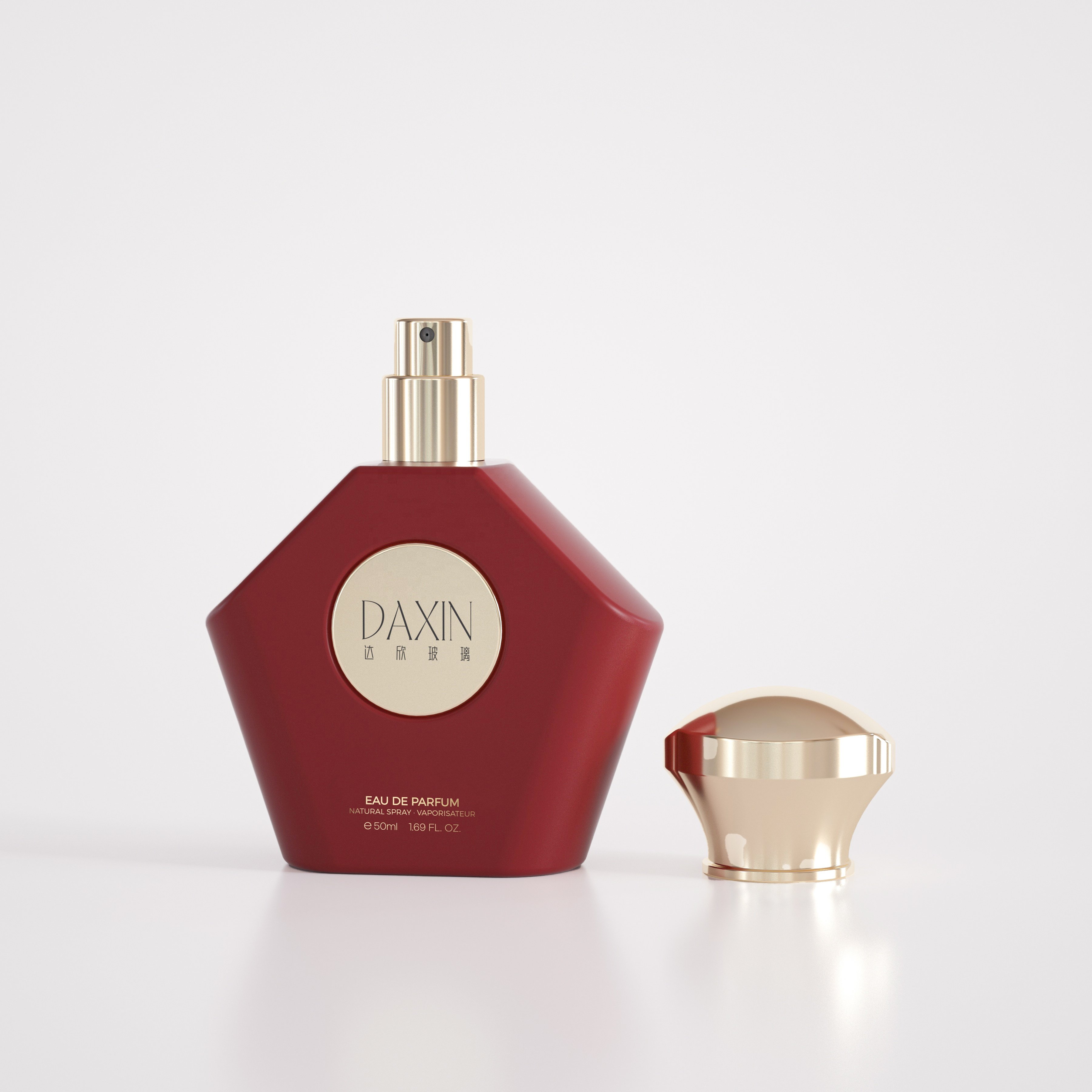 New Design Perfume Bottle 50ml Luxury Creative Arabic Perfume Bottle Perfume Empty Bottle with Box