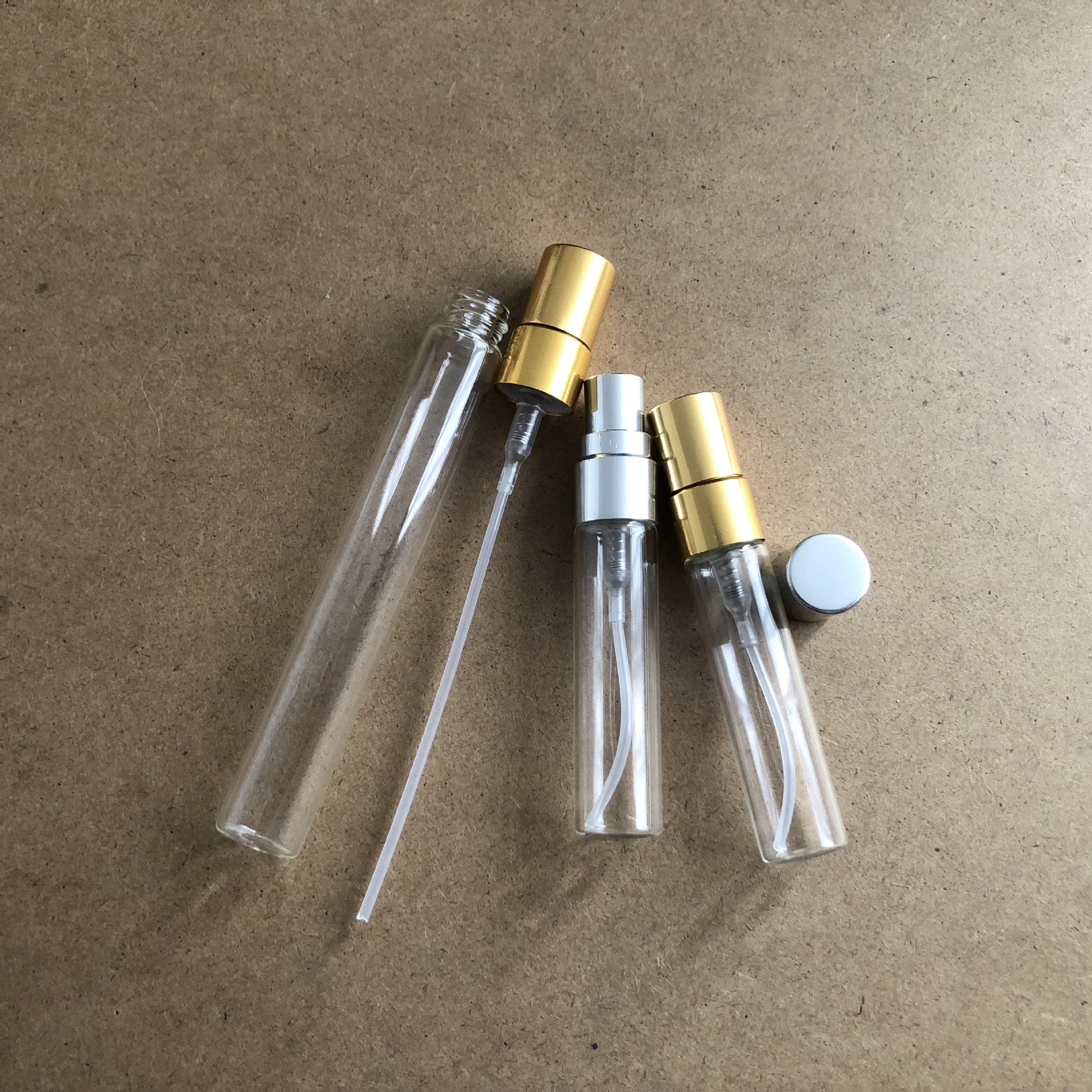 10ML Premium glass perfume bottle delicate cosmetics spray bottle 2ml 3ml 5ml