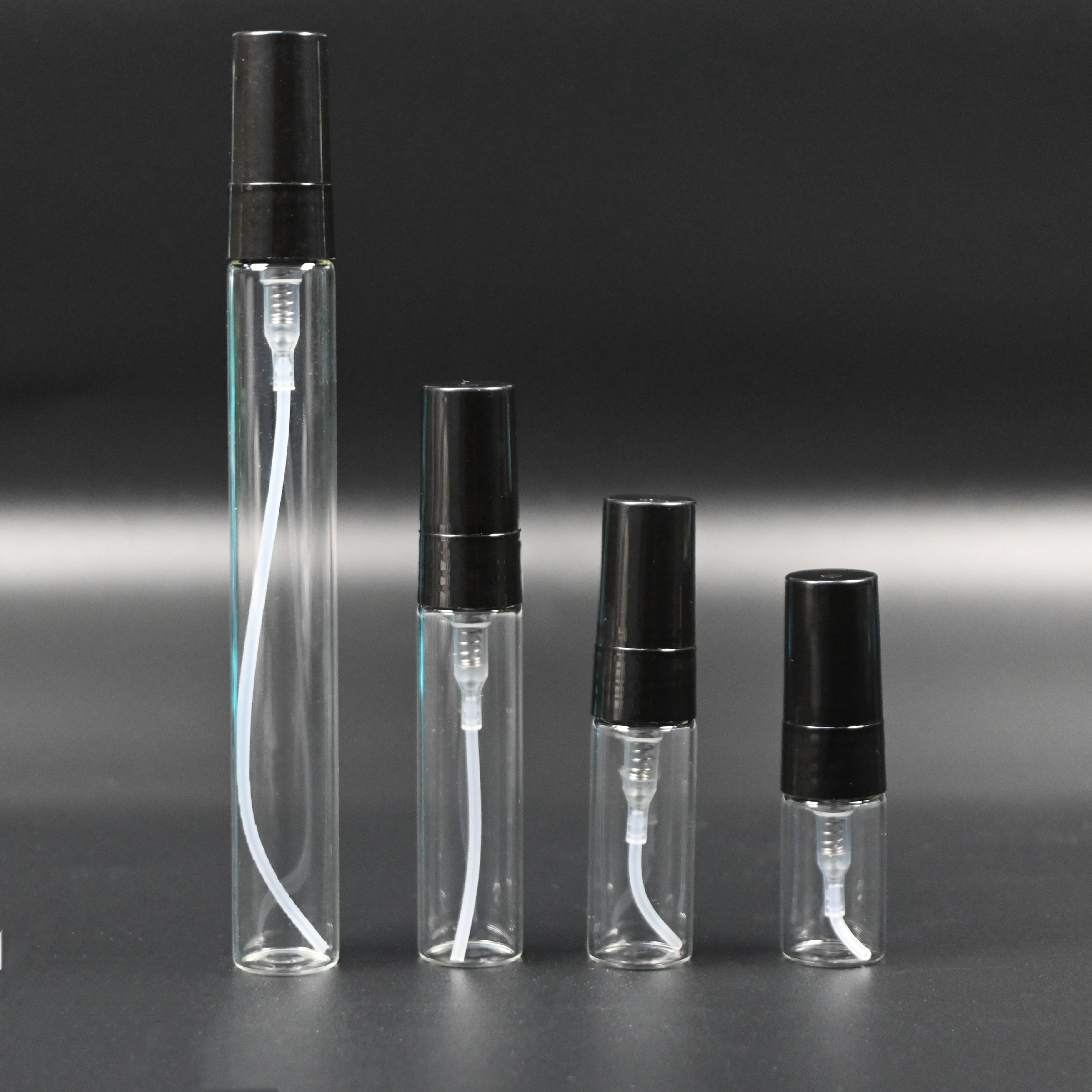 hot sale 10ml 5ml 2ml glass perfume spray bottle mini perfume round shape glass bottle