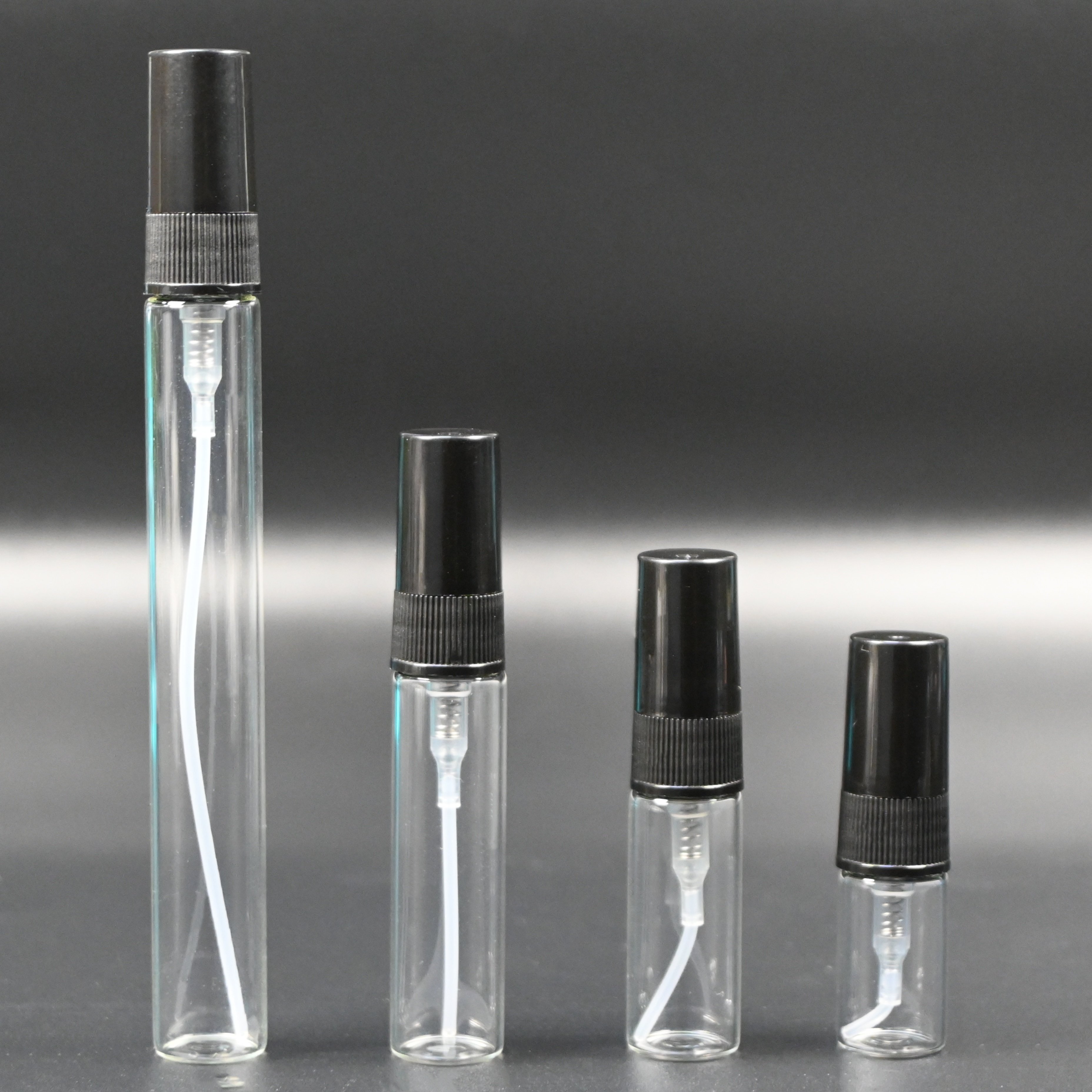 hot sale 10ml 5ml 2ml glass perfume spray bottle mini perfume round shape glass bottle