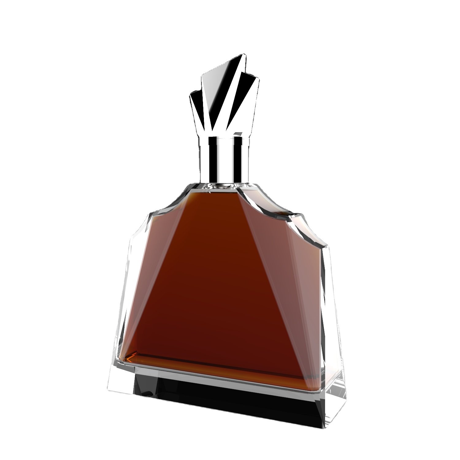 factory wholesale direct 750ml glass liquor bottle design tequila vodka whisky brandy glass bottle