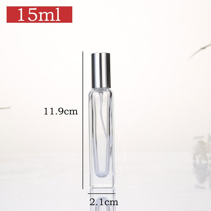 Wholesale Custom Empty 10ML Glass Spray Bottle Small Refillable Fragrance Atomizer Mini Samples Glass Perfume Bottle