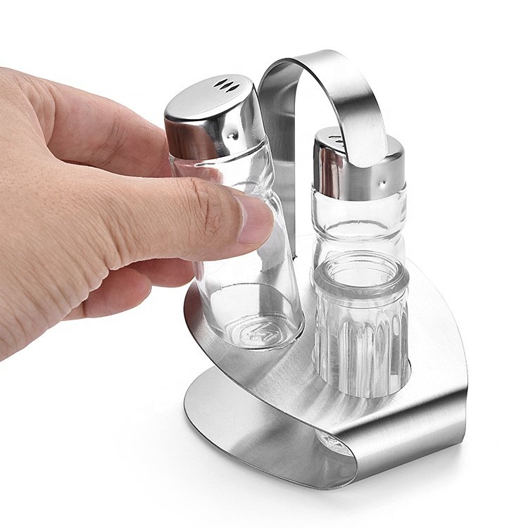 Wholesale Kitchen Food Soy Sauce And Vintage Glass Bottle Salt And Pepper Shakers Spice Jars Set