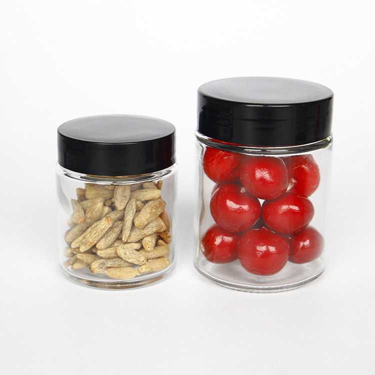 16oz 450ml straight sided glass mason jar with lid