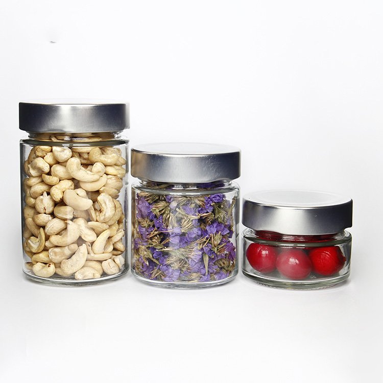16oz 450ml straight sided glass mason jar with lid