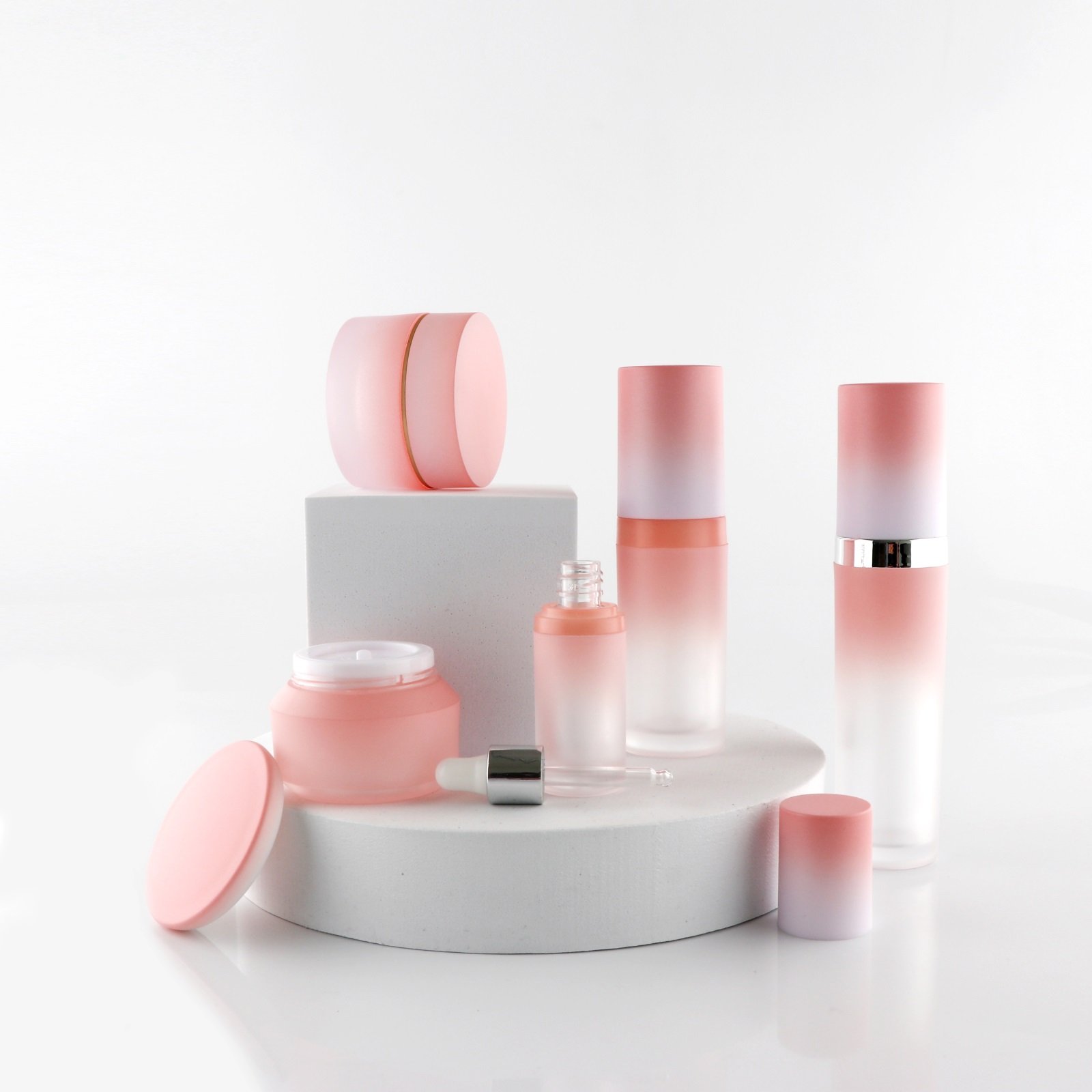 Best Selling 500ml Canned OEM ODM Glass Bottle for Storaging Cosmetic