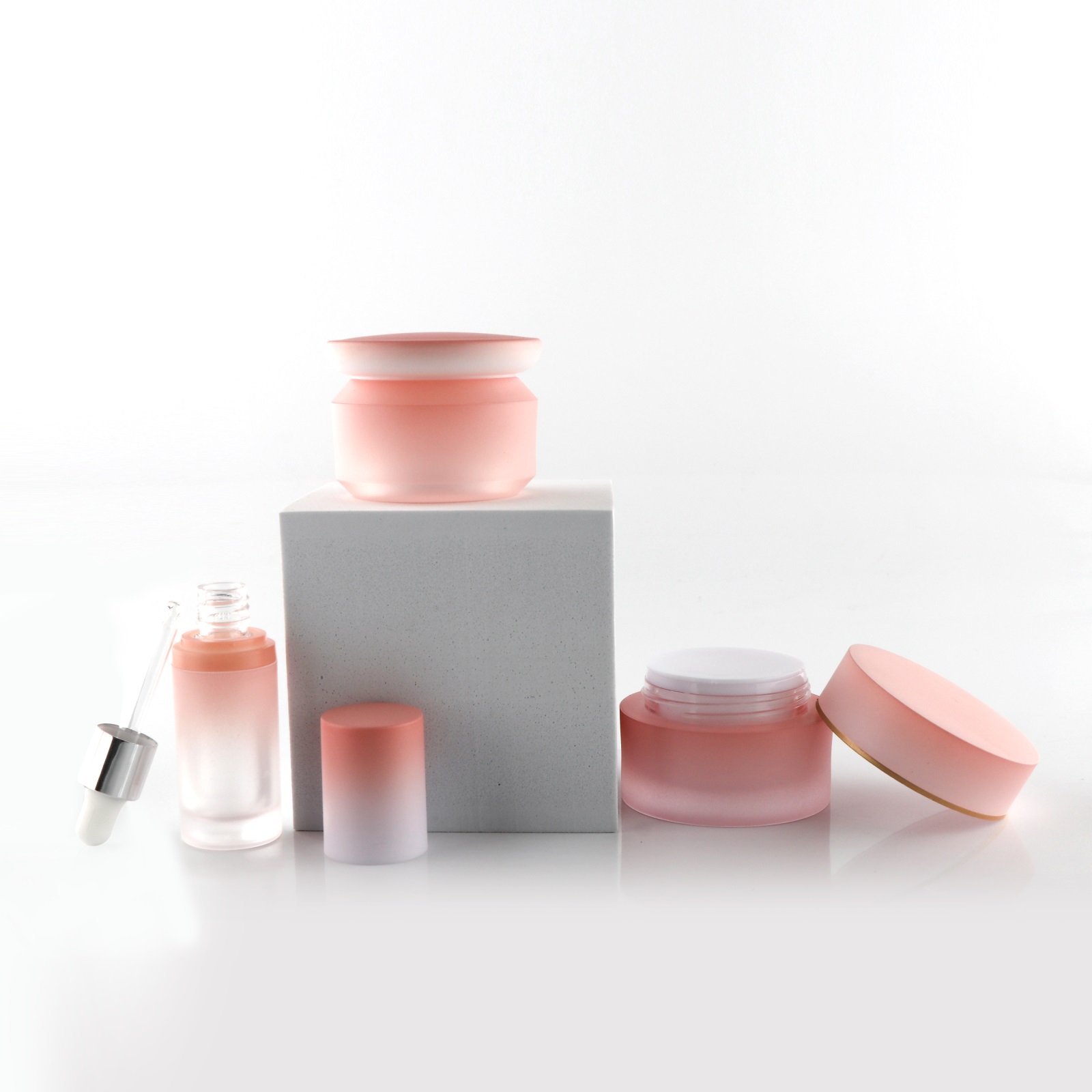 Best Selling 500ml Canned OEM ODM Glass Bottle for Storaging Cosmetic