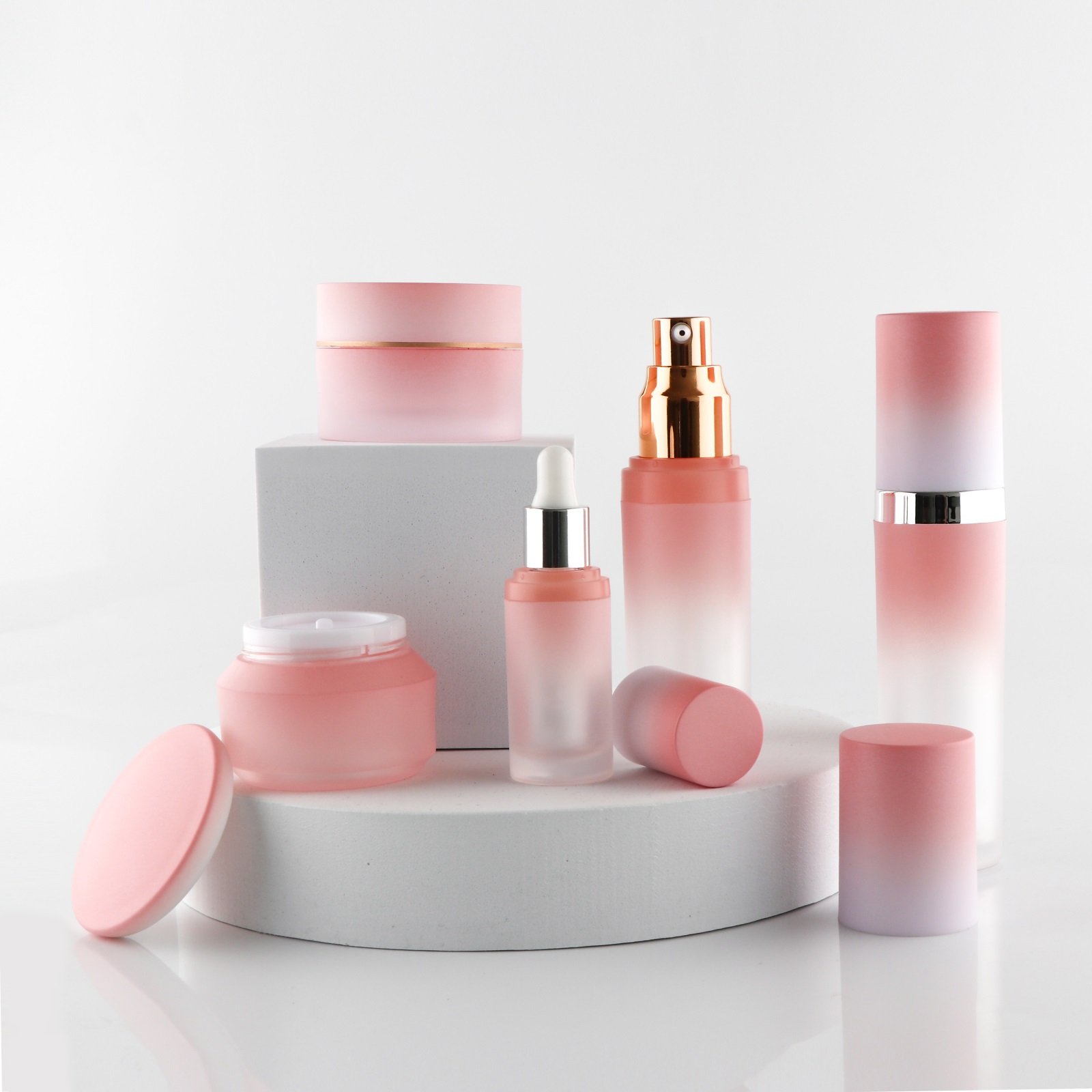 Best Selling 500ml Canned OEM ODM Glass Bottle for Storaging Cosmetic