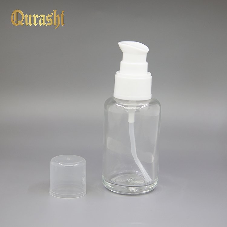 60ml skin care empty Essence bottle Serums bottle with screw spray cap cream lotion bottle