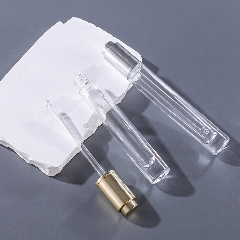 Cosmetic bottle Spot goods 10ml Thick thin long round transparent glass Essential oil dropper bottle for perfume bottle essence