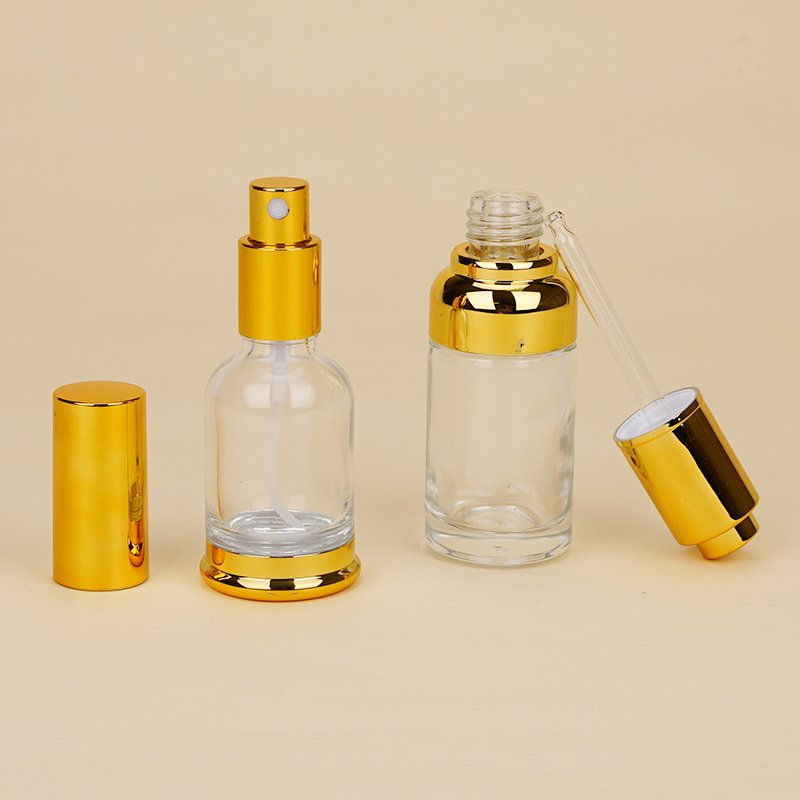 20ml 30mo 50ml Spray Bottle Fine Mist Cosmetic Toner Perfume Sprayer Glass Bottle 20ml 30ml Serum Dropper bottle